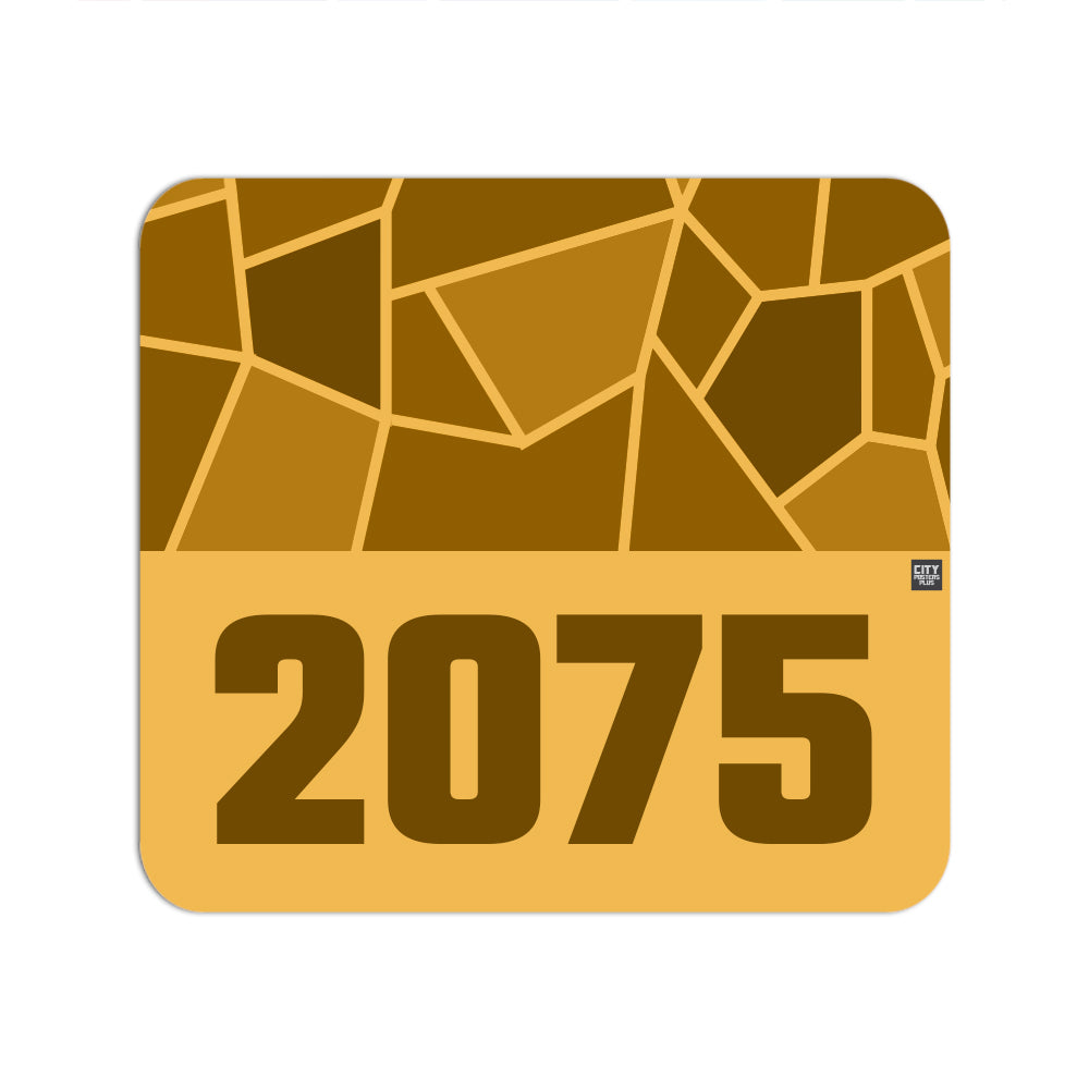 2075 Year Mousepad (Golden Yellow)