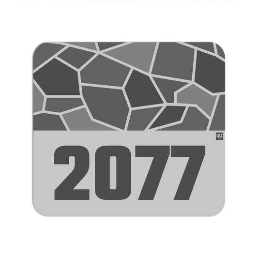 2077 Year Mousepad (Melange Grey)