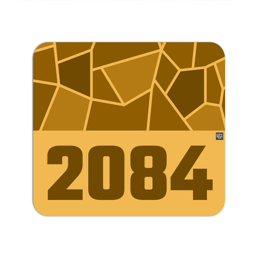 2084 Year Mousepad (Golden Yellow)