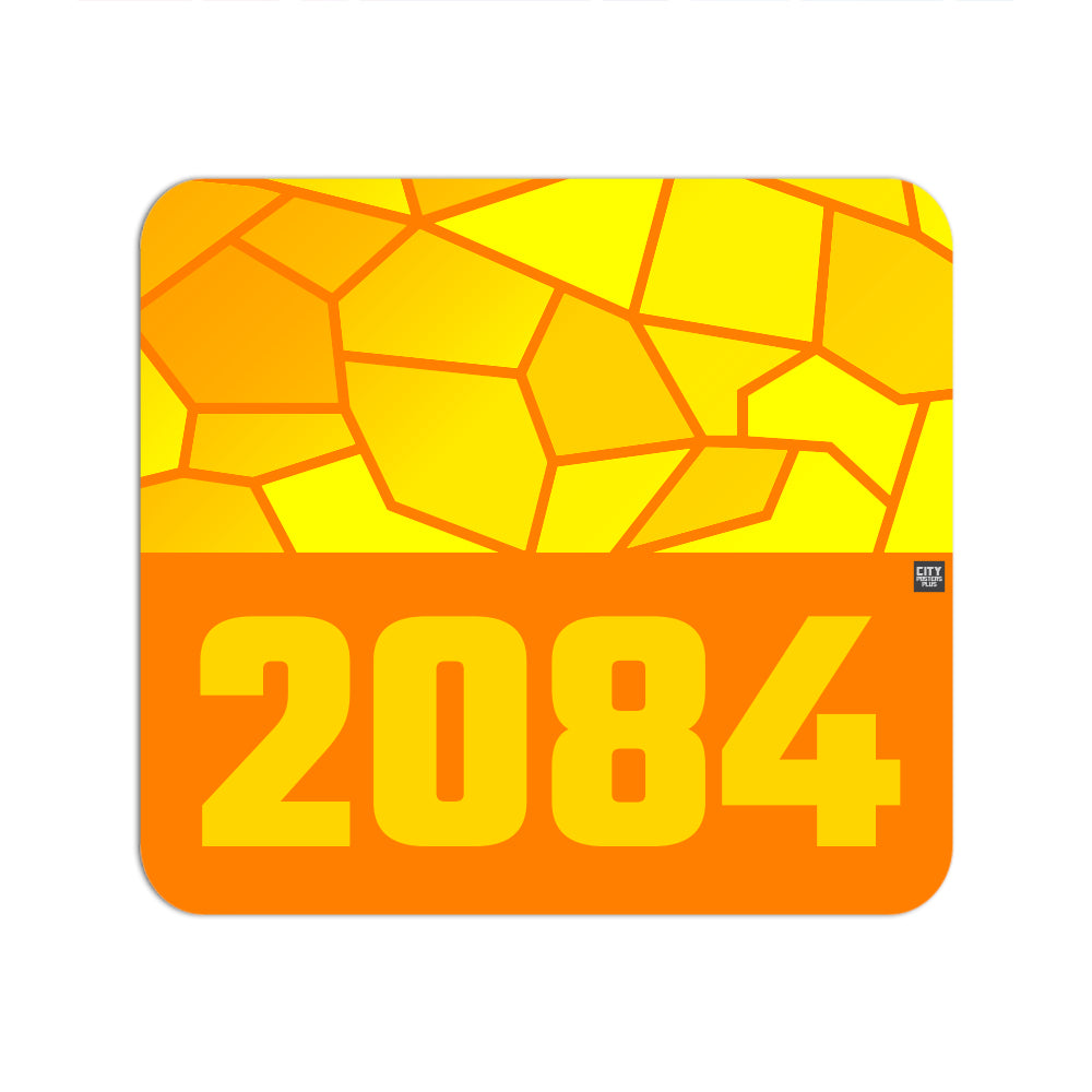 2084 Year Mousepad (Orange)