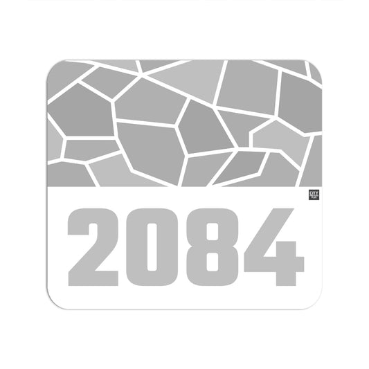 2084 Year Mousepad (White)