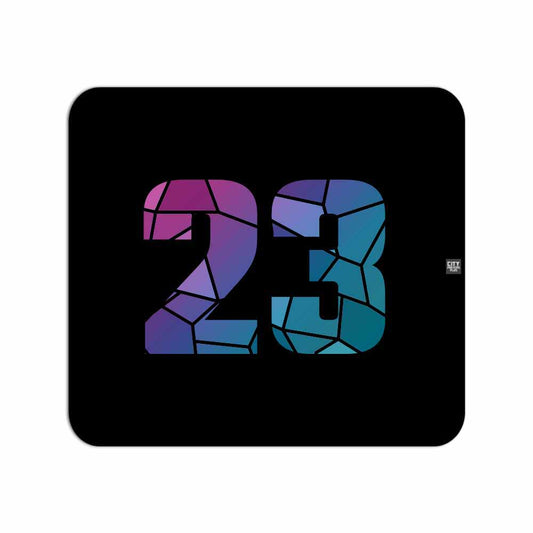 23 Number Mousepad (Black)