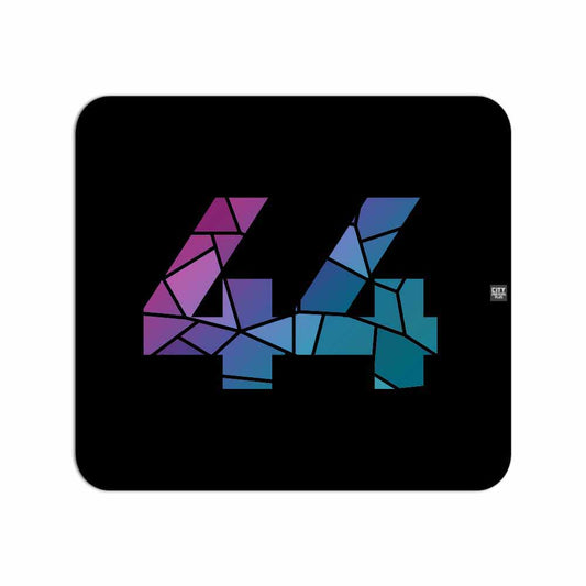 44 Number Mousepad (Black)