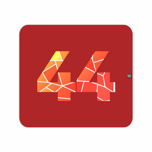 44 Number Mousepad (Red)