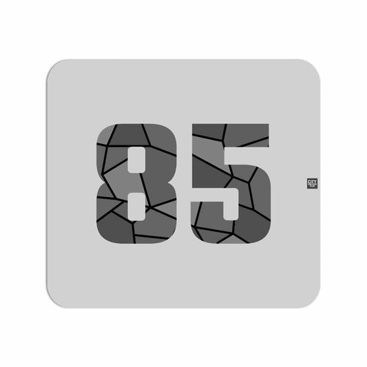 85 Number Mousepad (Melange Grey)