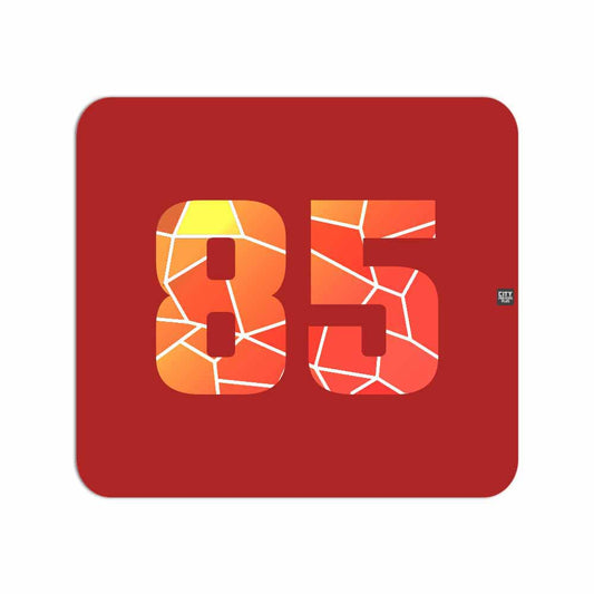 85 Number Mousepad (Red)