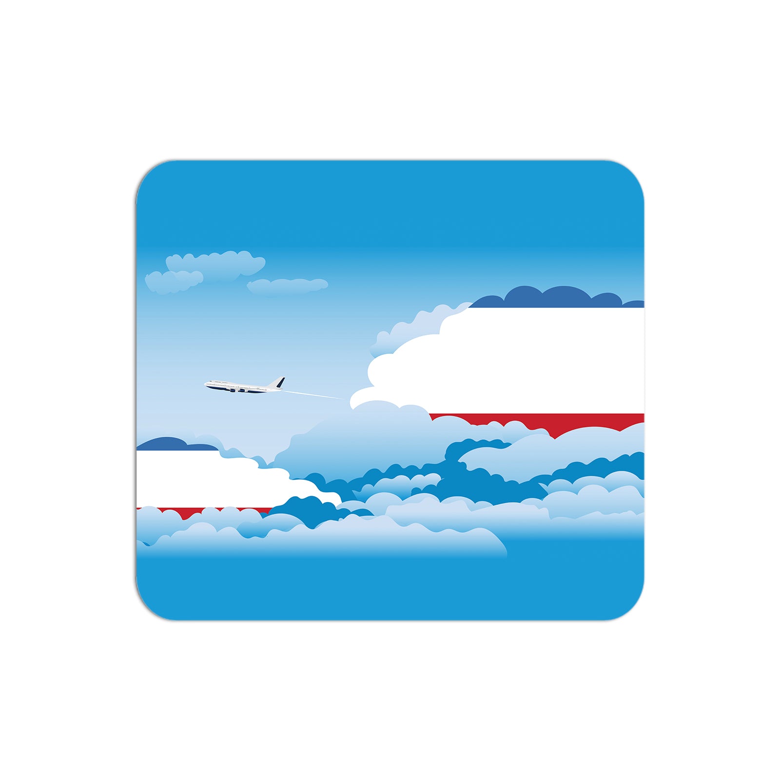 Crimea Day Clouds Mouse pad 