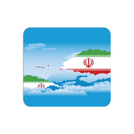 Iran Airplane Airport Flight Day Clouds Mousepad 