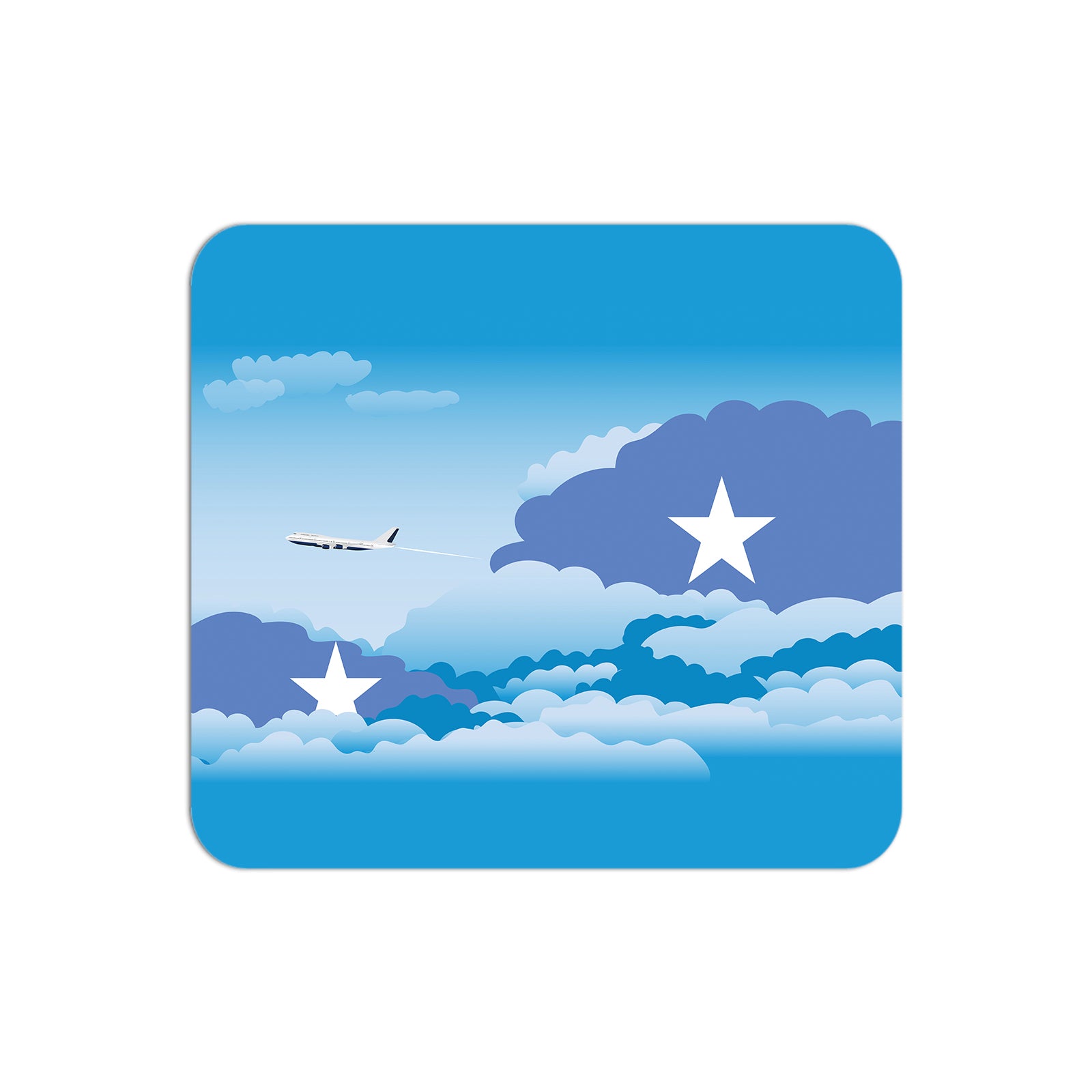 Somalia Day Clouds Mouse pad 